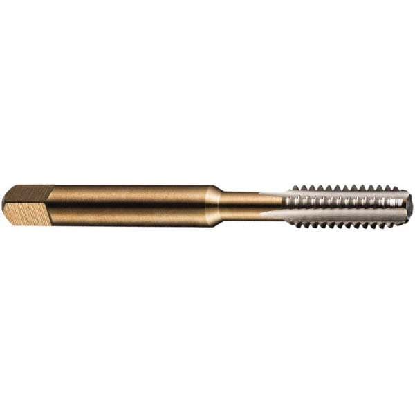 Straight Flute Tap: M20x2.5 Metric Coarse, 4 Flute, Bottoming Chamfer, 6H Class of Fit, HSS, Bright/Uncoated Finish