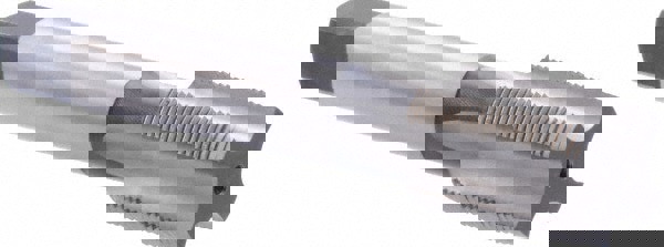 Straight Flute Tap: M25x1.5 Metric Fine, 4 Flute, Taper Chamfer, 6H Class of Fit, HSS, Bright/Uncoated Finish