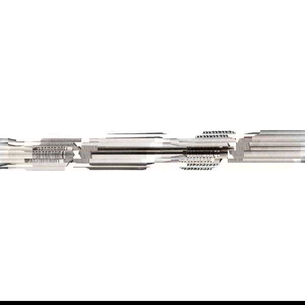 Straight Flute Tap: 1/4-40 UN, 3 Flute, Bottoming Chamfer, 2B Class of Fit, HSS, Bright/Uncoated Finish