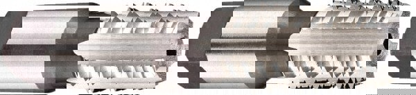 3/8-18 NPT, 5 Flutes, Bright Finish, High Speed Steel, Interrupted Thread Pipe Tap