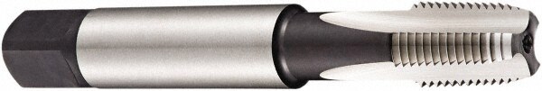 Standard Pipe Tap: 1/8-27, NPT, 3 Flutes, Cobalt, Bright/Uncoated