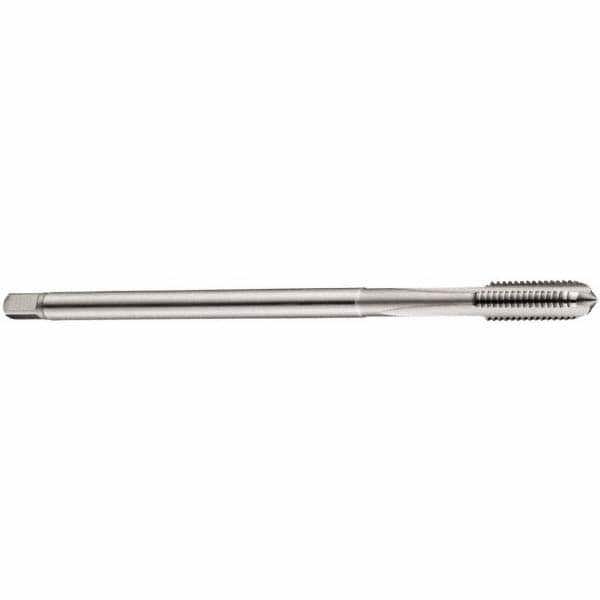Straight Flute Tap: M16x2 Metric Coarse, 4 Flute, Bottoming Chamfer, 6H Class of Fit, Cobalt, Bright/Uncoated Finish