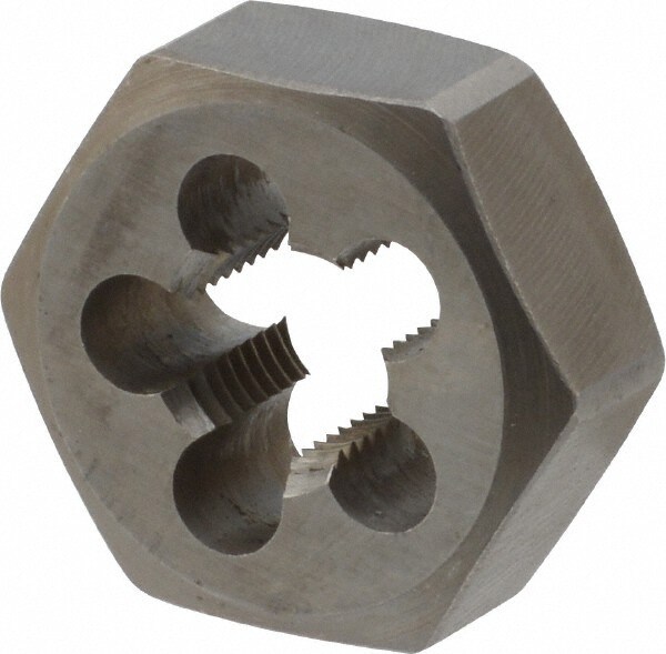 Hex Rethreading Die: M10x1, Right Hand, High-Speed Steel