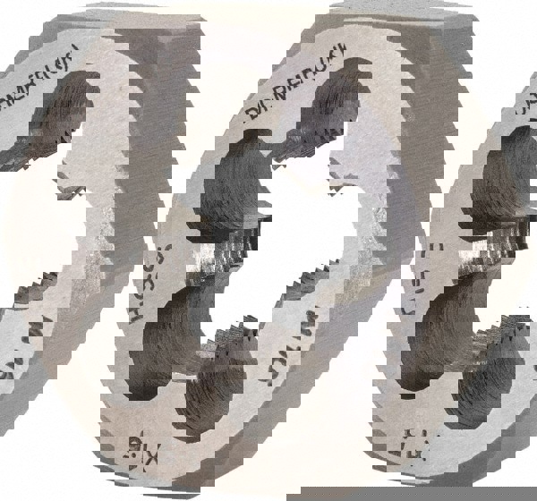 Hex Rethreading Die: M16x1.5, Right Hand, 1.3000