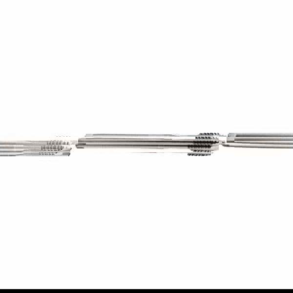 Extension Tap: M10 x 1.5, 3 Flutes, Bright/Uncoated, Cobalt, Spiral Point