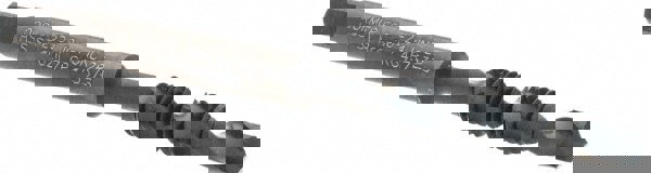 Combination Drill Tap: #10-24, 2B, 2 Flutes, High Speed Steel