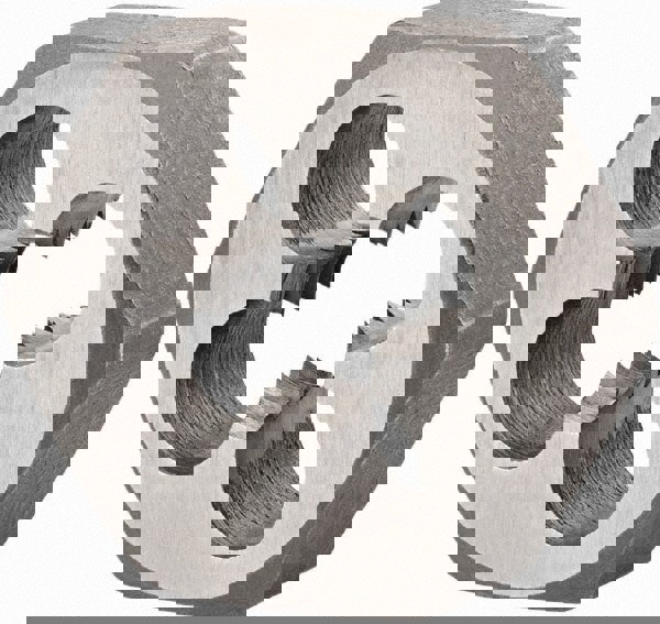 Hex Rethreading Die: M10x1.5, Right Hand, High-Speed Steel