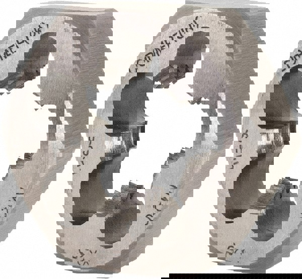 Hex Rethreading Die: M20x2.5, Right Hand, High-Speed Steel