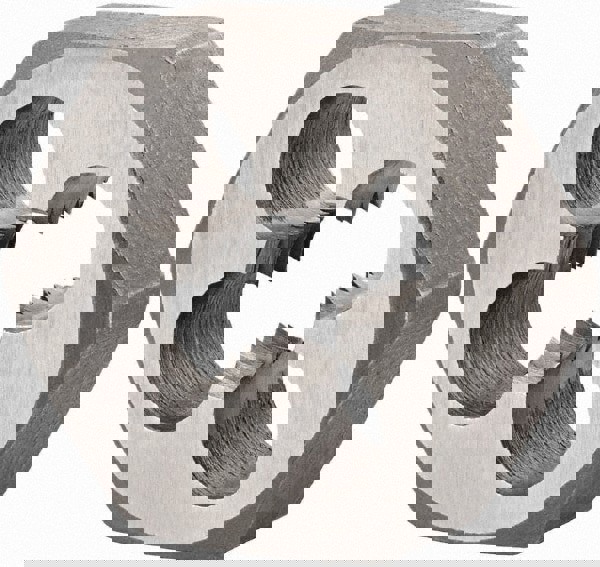 Hex Rethreading Die: M36 x 4.00 Thread, 25 mm Thick, Right Hand, 60mm Hex, High Speed Steel