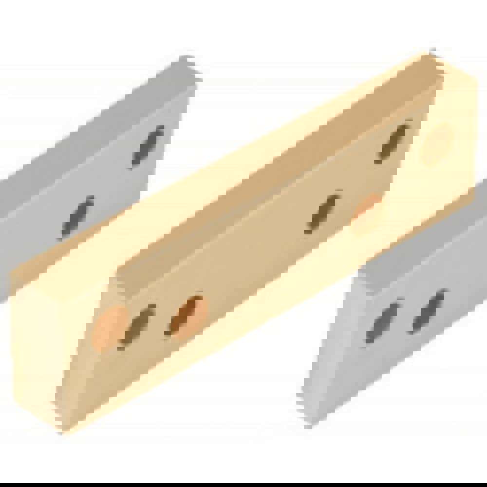 Door Closer Accessories; Accessory Type: Blade Stop Spacer ; For Use With: DC8000 Series Door Closers ; Finish: Satin Bronze ; Overall Length: 4.00