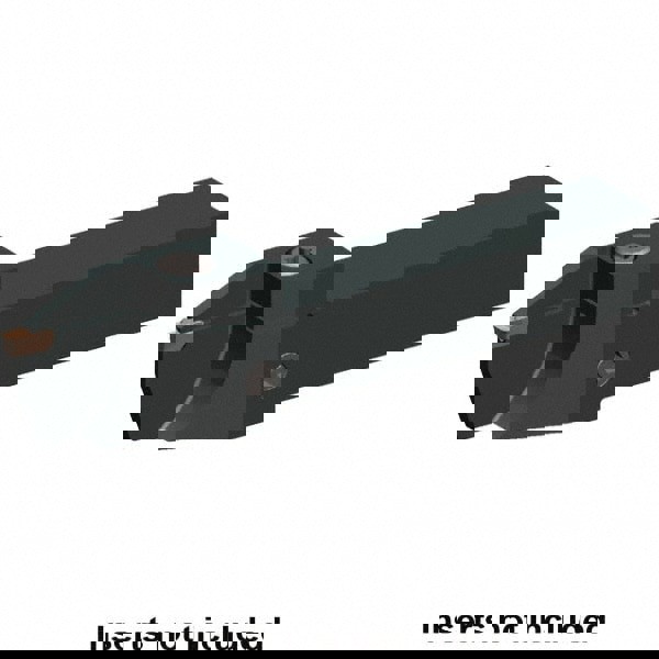 Indexable Grooving-Cutoff Toolholder: EVSCTR160326C, 3 to 3 mm Groove Width, 26 mm Max Depth of Cut, Right Hand