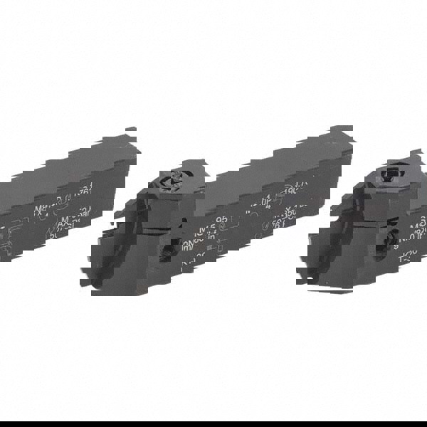 Indexable Grooving-Cutoff Toolholder: EVSCTL120316C, 3 to 3 mm Groove Width, 16 mm Max Depth of Cut, Left Hand