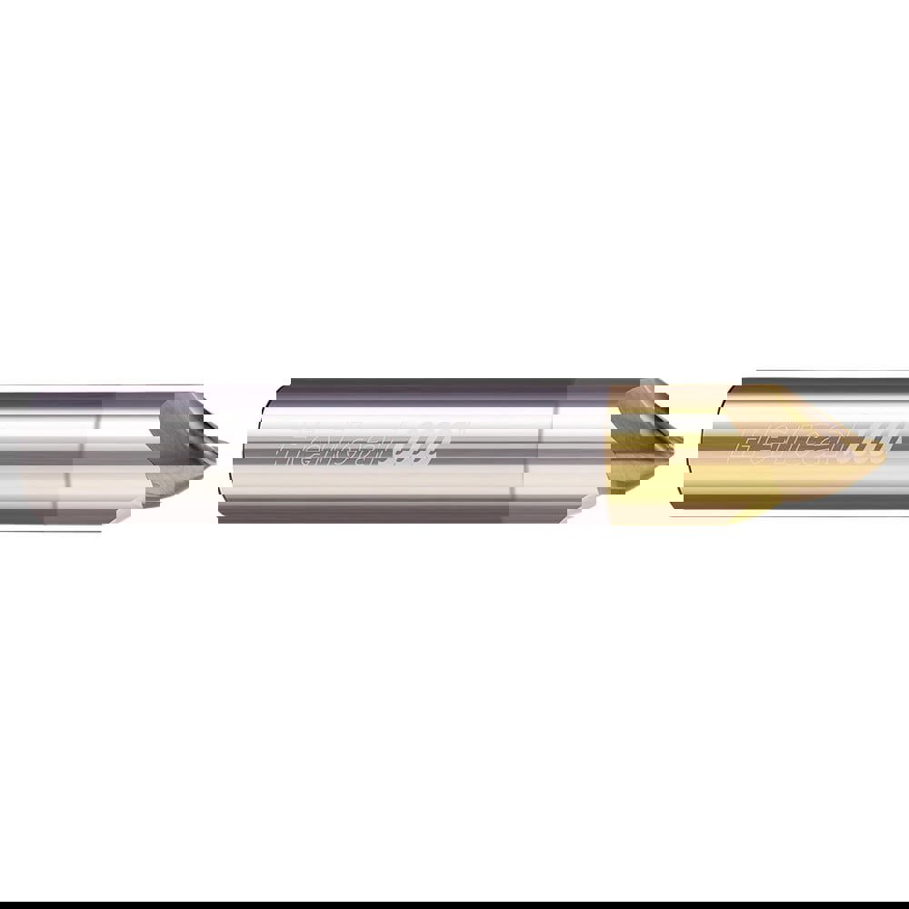 Chamfer Mills; Included Angle: 60.00 ; Chamfer Mill Material: Solid Carbide ; Cutter Head Diameter (Decimal Inch): 0.5000 ; End Type: Single ; Shank Diameter (Decimal Inch): 0.5000 ; Shank Diameter (Inch): 1/2
