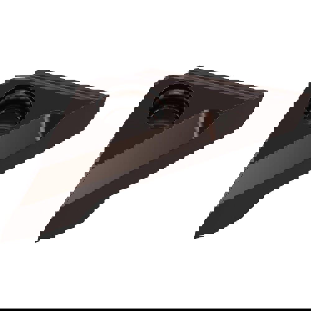 Drill Chamfer Inserts; Insert Size Code: 100302 ; Insert Material: Carbide ; Insert Thickness: 0.1370in ; Insert Shape: Triangle ; Manufacturer Grade: WP20PH ; Inscribed Circle: 0.2500in