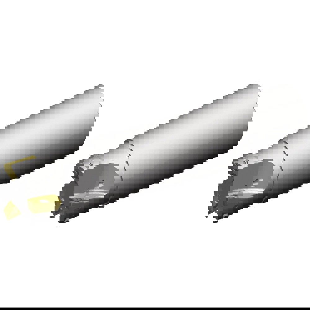 Indexable Square-Shoulder End Mills; Maximum Depth of Cut (mm): 44.00 ; Cutter Style: VSM ; Shank Type: Cylindrical ; Shank Diameter (mm): 25.0000 ; Insert Holding Method: Screw ; Maximum Ramping Angle: 8.80