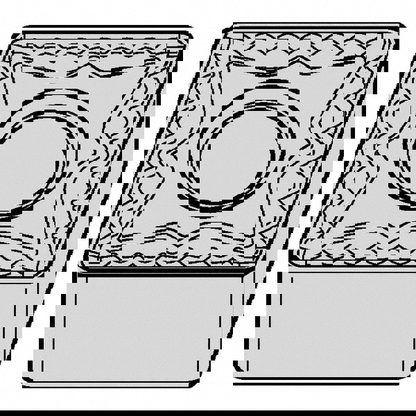 Turning Insert: CNMG432MG KCP25B, Carbide