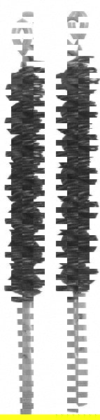 Coiled Flat Wire Double Spiral Tube Brush: 1