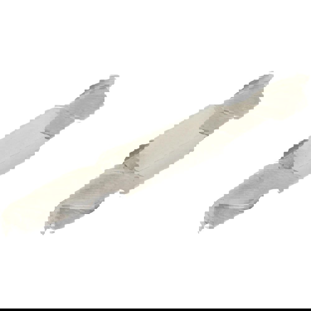 Square End Mill: 5/16'' Dia, 3/4'' LOC, 3/8'' Shank Dia, 3'' OAL, 2 Flutes, Solid Carbide