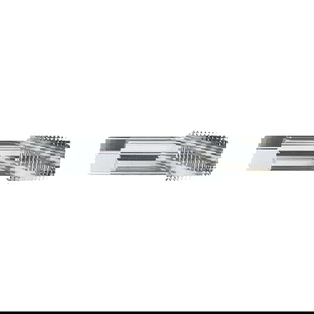 1/8-27 NPTF, 15° Helix, 4 Flutes, Bottoming Chamfer, Bright Finish, Cobalt, Spiral Flute Pipe Tap