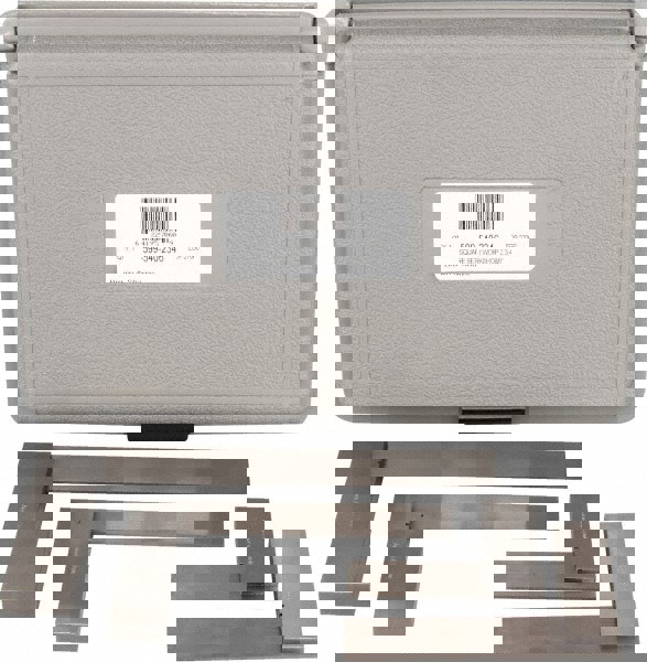 4 Piece, 1-1/2, 2-1/2, 3, 4 Inch Base Length, 2, 3, 4, 6 Inch Blade Length, Square Set