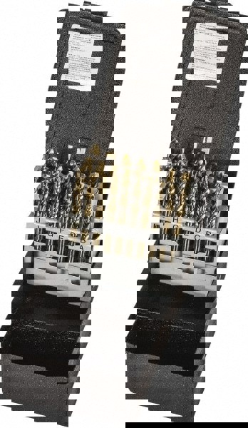 Drill Bit Set: Screw Machine Length Drill Bits, 26 Pc, 135 &deg;, Cobalt