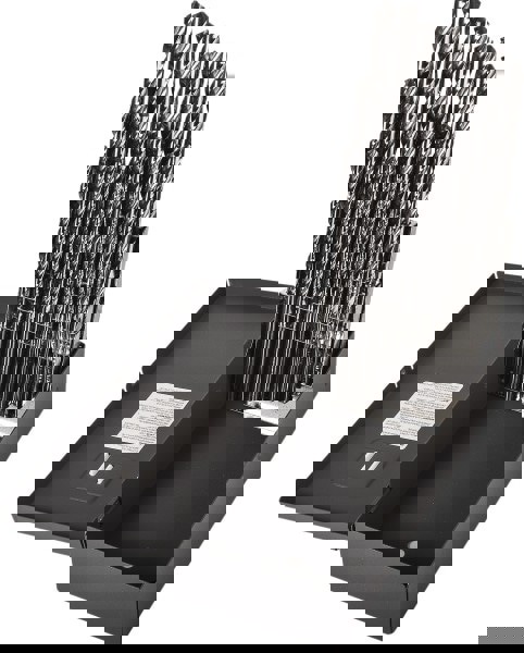 Drill Bit Set: Taper Length Drill Bits, 29 Pc, 118 &deg;, High Speed Steel