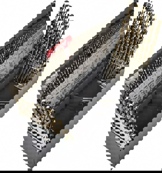 Drill Bit Set: Jobber Length Drill Bits, 0.04