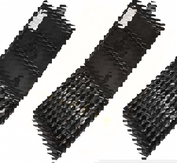 Drill Bit Set: Reduced Shank Drill Bits, 8 Pc, 1