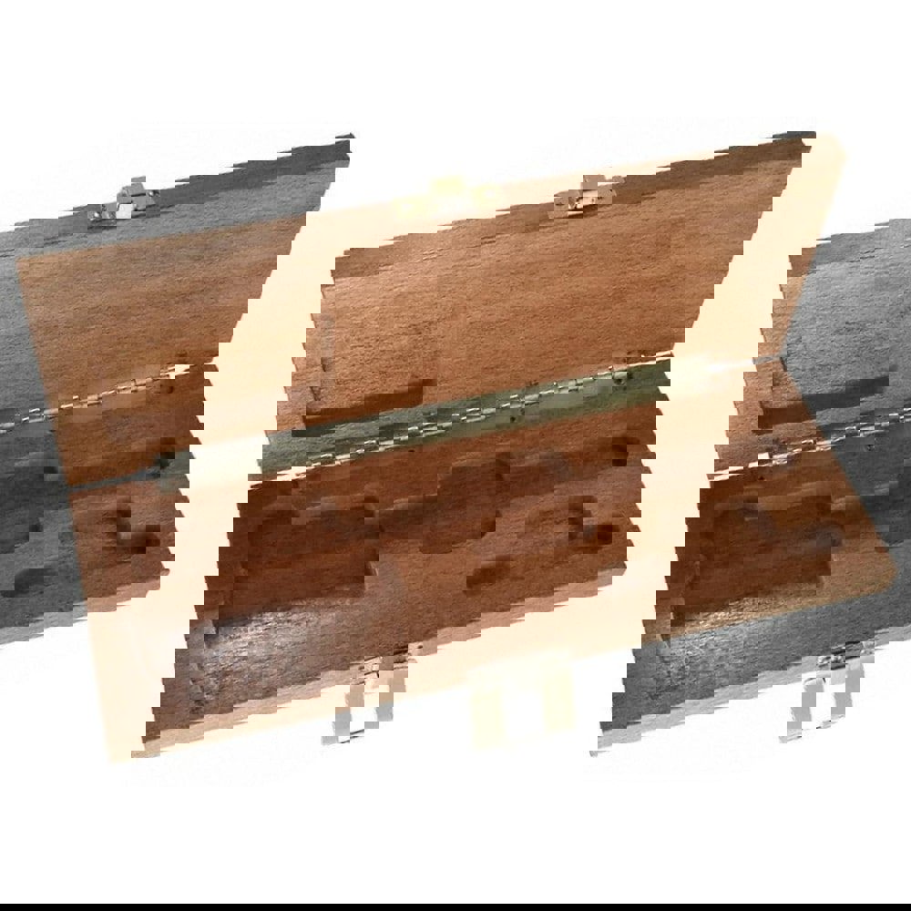 Caliper Case: 1 Pc, Use with T-Bar Depth Base Attachment & Tri-Cal Universal Vernier Calipers, Includes Wood Caliper Case