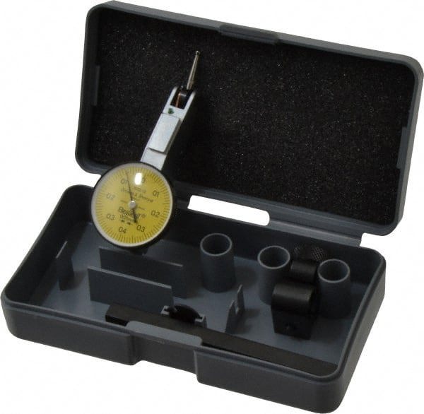 Dial Test Indicators: 0.8 Min, 0-0.4-0, 0.01 mm Accuracy, Horizontal