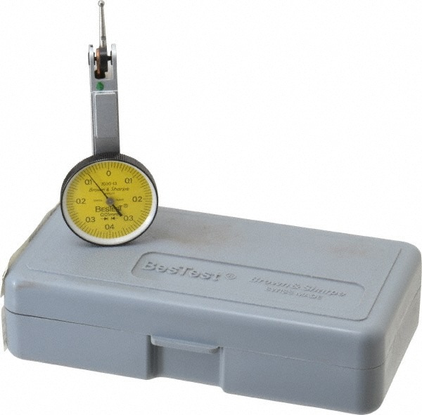 Dial Test Indicators: 0.8 Min, 0-0.4-0, 0.01 mm Accuracy, Horizontal
