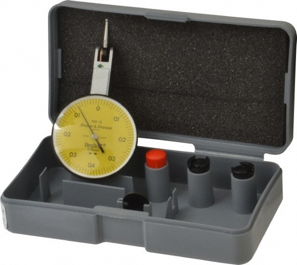 Dial Test Indicators: 0.8 Min, 0-0.4-0, 0.01 mm Accuracy, Horizontal