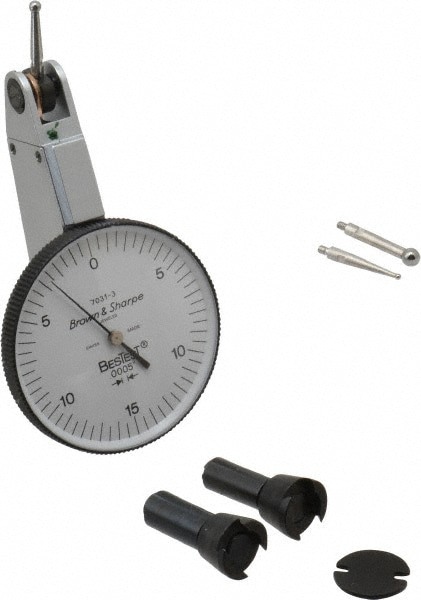 Dial Test Indicators: 0.03 Max, 0-15-0, 0.0005