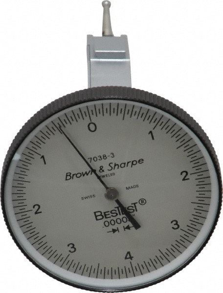 Dial Test Indicators: 0.008 Max, 0-5-0, Vertical