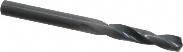 Screw Machine Length Drill Bit: Size #10, 135 deg Point, High-Speed Steel