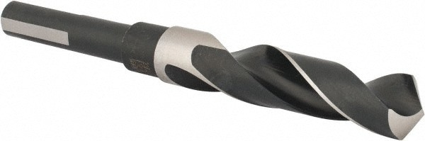 Reduced Shank Drill Bit: 23/32'' Dia, 1/2'' Shank Dia, 118 , High Speed Steel
