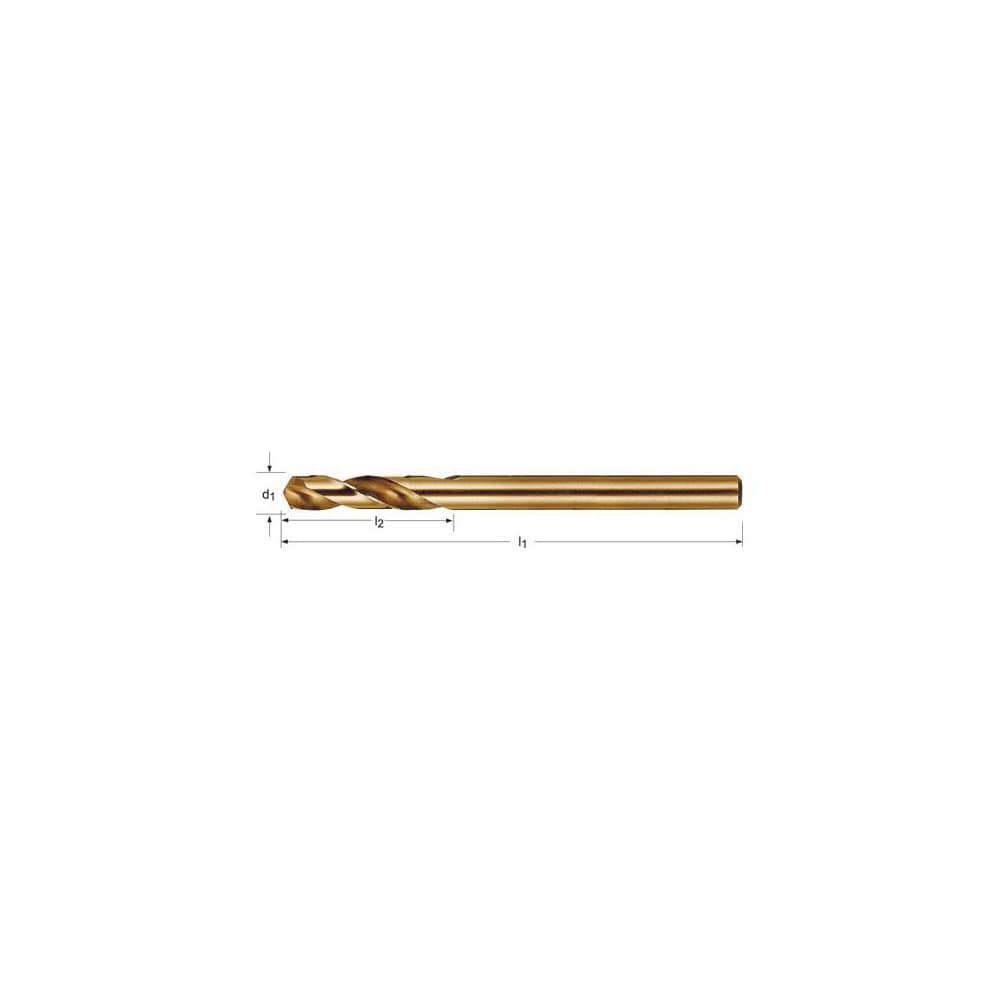 Jobber Length Drill Bit: #39, 135 &deg;, Cobalt