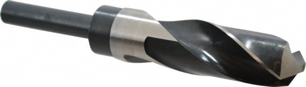 Reduced Shank Drill Bit: 1-1/32'' Dia, 1/2'' Shank Dia, 118 , High Speed Steel