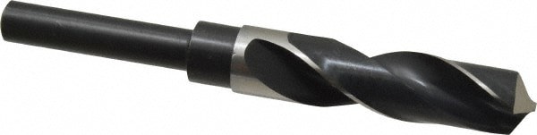 Reduced Shank Drill Bit: 13/16'' Dia, 1/2'' Shank Dia, 118 , High Speed Steel