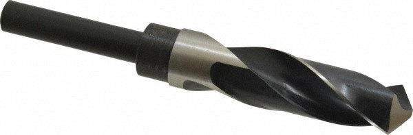 Reduced Shank Drill Bit: 29/32'' Dia, 1/2'' Shank Dia, 118 , High Speed Steel