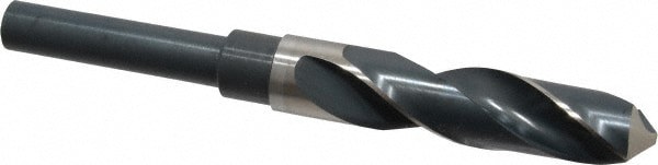 Reduced Shank Drill Bit: 3/4'' Dia, 1/2'' Shank Dia, 118 , High Speed Steel