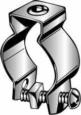 Conduit Hangers, Holders & Fasteners; Hanger Type: Conduit Hanger w/Bolt ; Conduit Type: Rigid/EMT ; EMT: 2 (Inch); Raco Part Number: 2057 ; Gedney Part Number: H-5WBS ; Rigid: 2