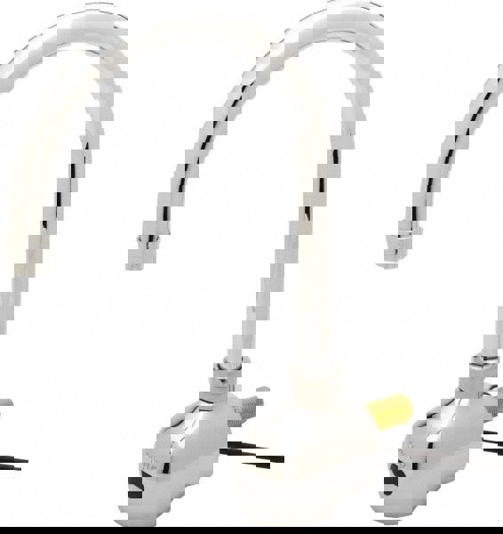 Wall Mount Faucet: Gooseneck Spout