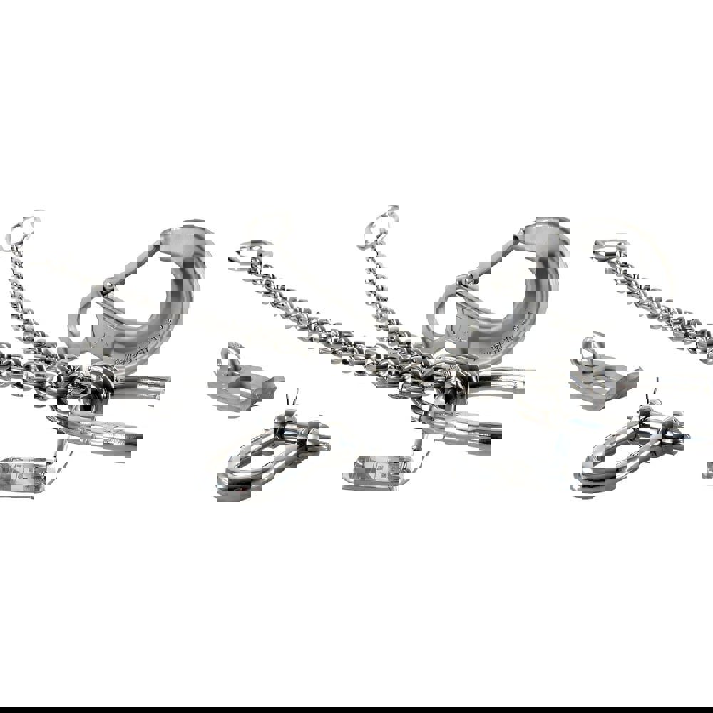 Chain Sling: 5' Long, Stainless Steel