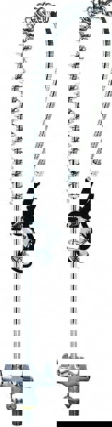 Riser with Spring Guide, 2 Way Design, Wall Mount, Pre Rinse Faucet Assembly