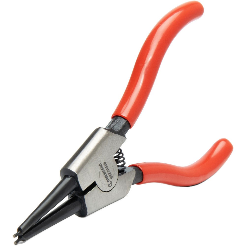 Retaining Ring Pliers; Tool Type: External Ring Pliers ; Type: External ; Tip Angle: 0.00 ; Tip Diameter (Decimal Inch): 0.051 ; Ring Diameter Range (Inch): 0.39 to 0.98 (Internal) ; Overall Length (Decimal Inch): 5.0000