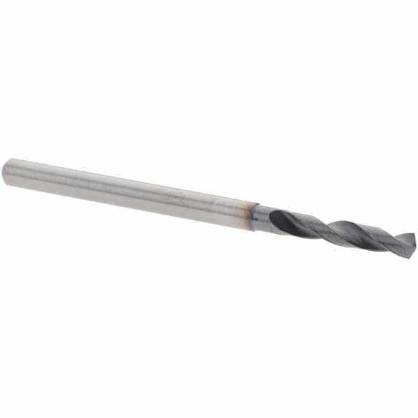 Screw Machine Length Drill Bit: 2.70 mm (0.1063) Dia, 135 deg, Solid Carbide