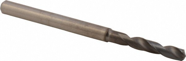 Screw Machine Length Drill Bit: 3.50 mm (0.1378) Dia, 135 deg, Solid Carbide
