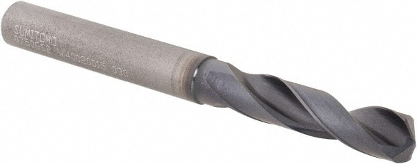 Screw Machine Length Drill Bit: 7.50 mm (0.2953) Dia, 135 deg, Solid Carbide
