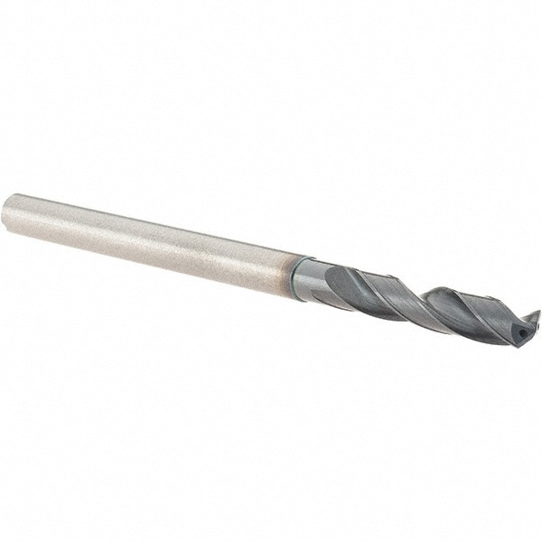 Screw Machine Length Drill Bit: 4.70 mm (0.1850) Dia, 135 deg, Solid Carbide